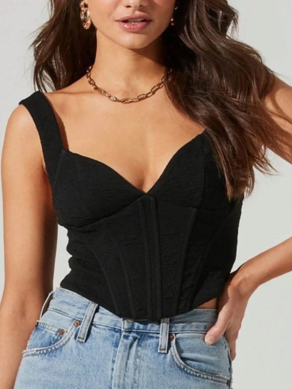 NWT ASTR the Label Corset Top